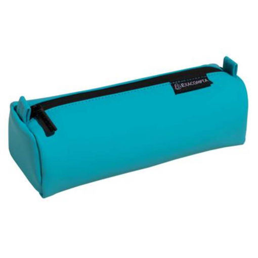 Picture of EXACOMPTA TITANE ROUND PENCIL CASE TURQUOISE
